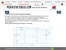 Tablet Screenshot of mueblesactuales.com